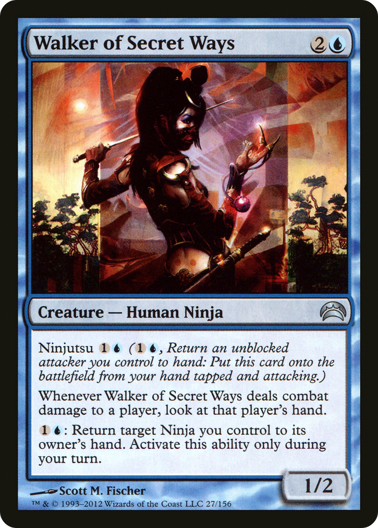 Walker of Secret Ways (027) [Planechase 2012]  Foil