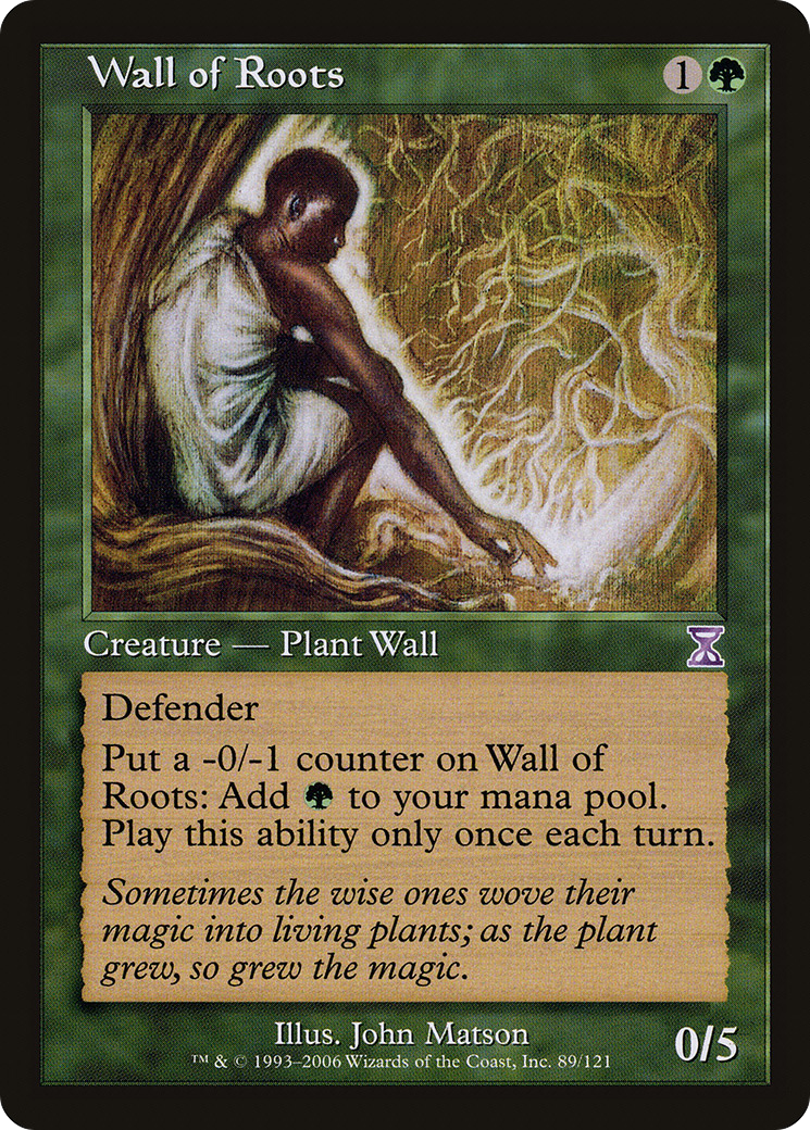 Wall of Roots [Time Spiral Timeshifted] Foil