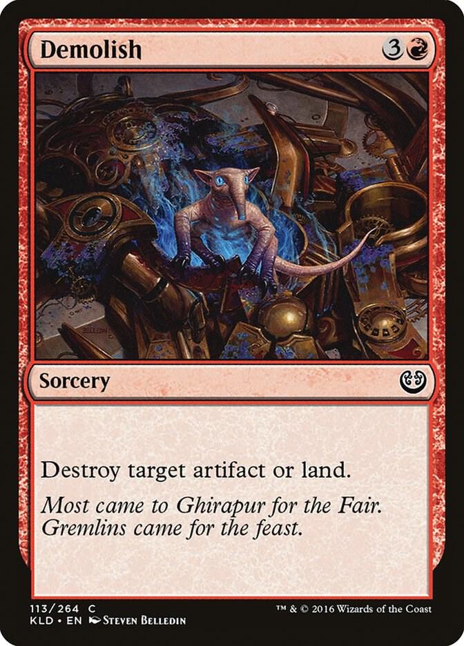 Demolish 113/264 (Kaladesh)  - Foil