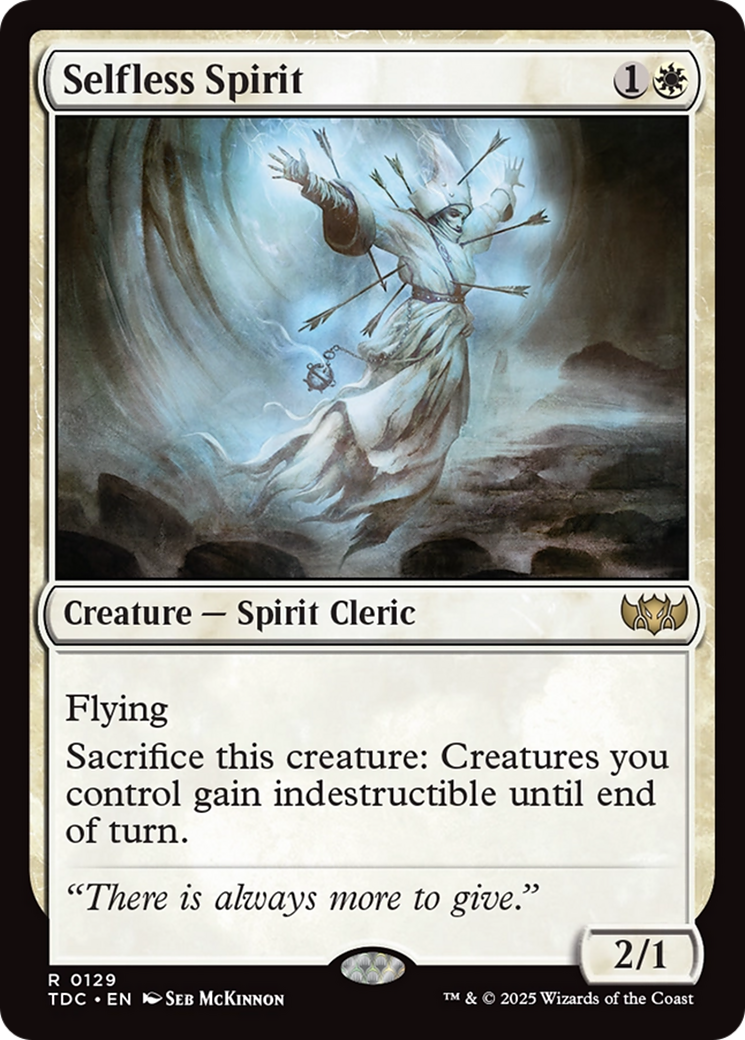 Selfless Spirit (129) [Commander: Tarkir: Dragonstorm]