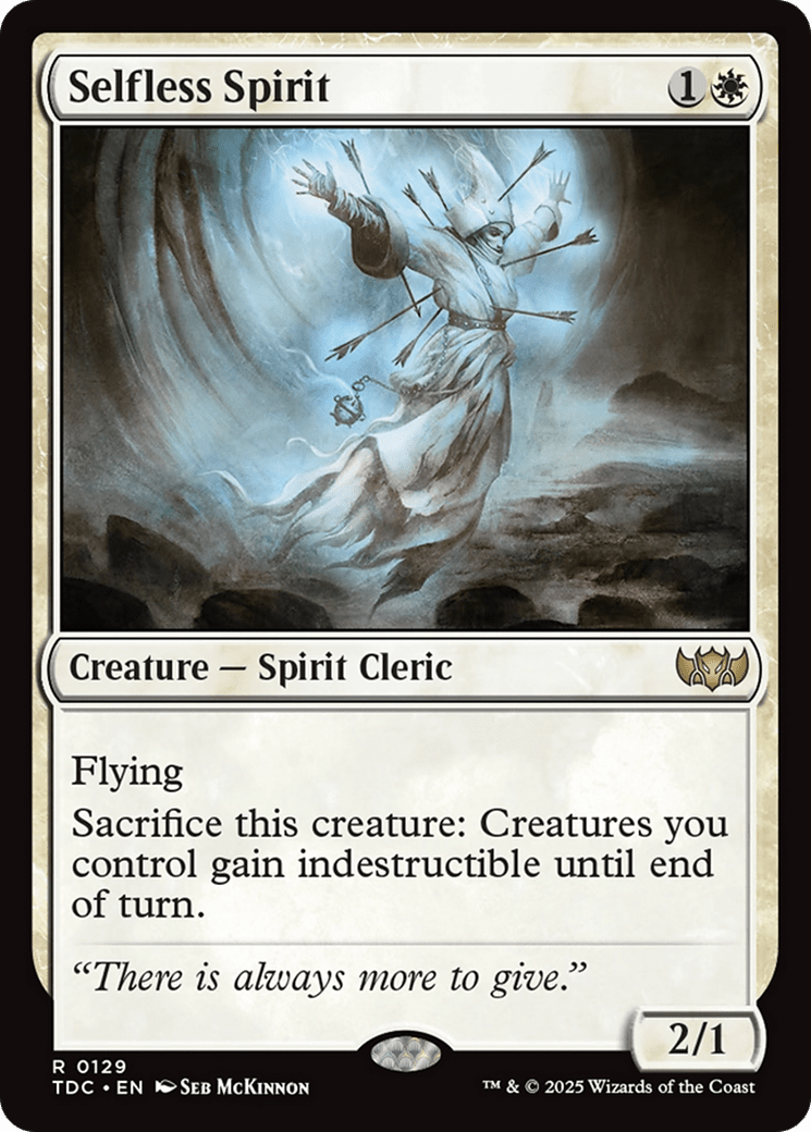 Selfless Spirit (129) [Commander: Tarkir: Dragonstorm]