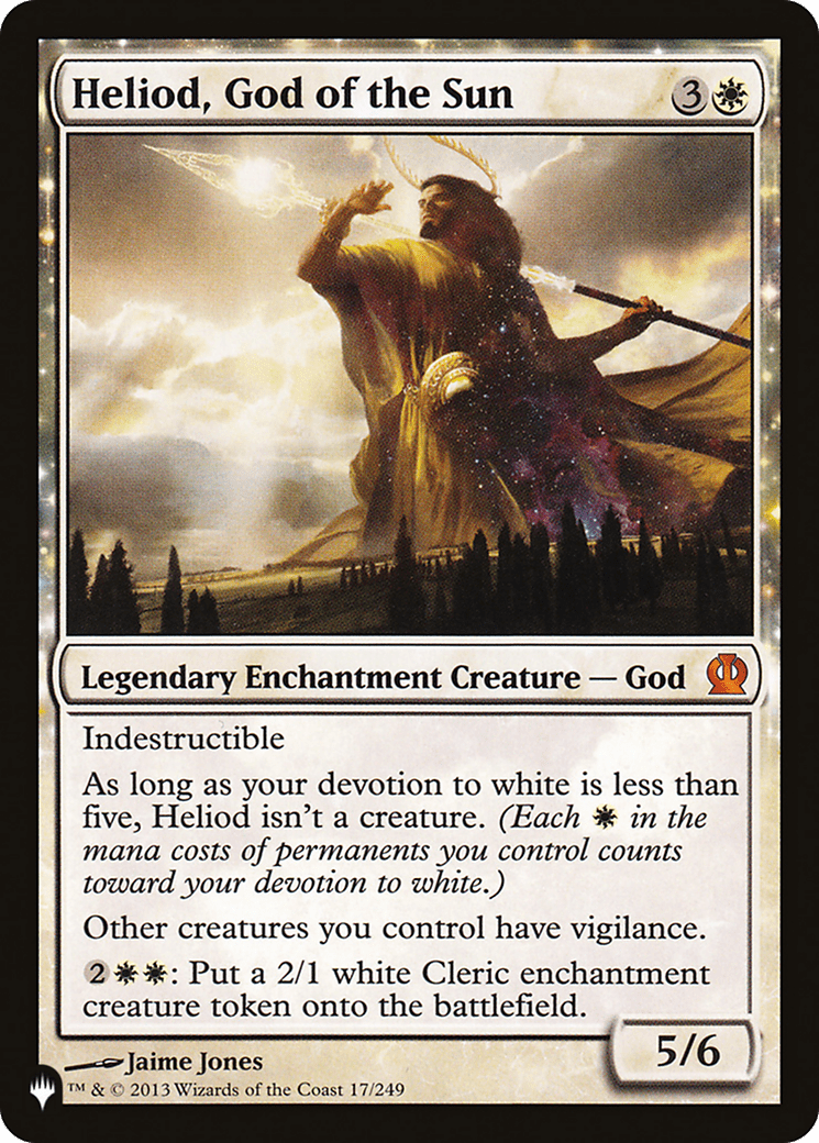Heliod, God of the Sun |  (THS-17) [The List]