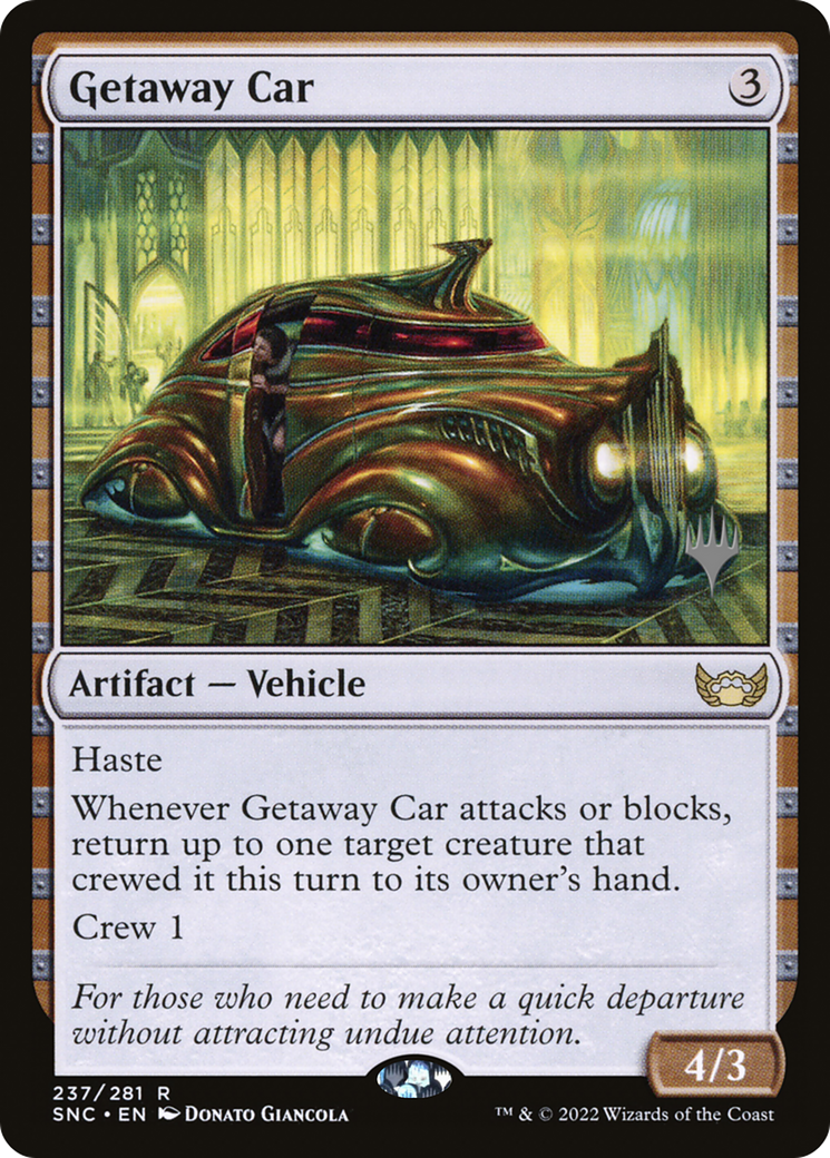 Getaway Car (Promo Pack) [Streets of New Capenna Promos] Foil