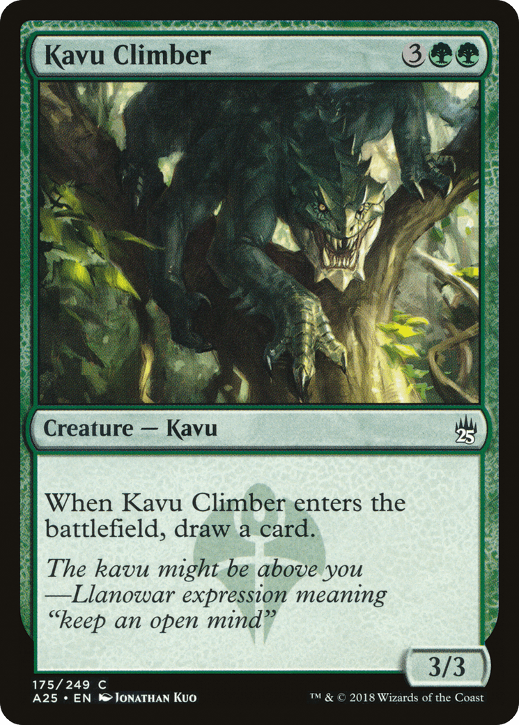 Kavu Climber [Masters 25] Foil