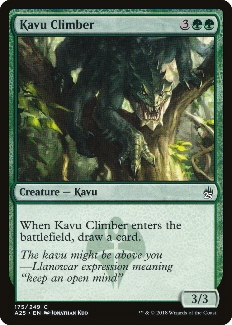 Kavu Climber [Masters 25] Foil