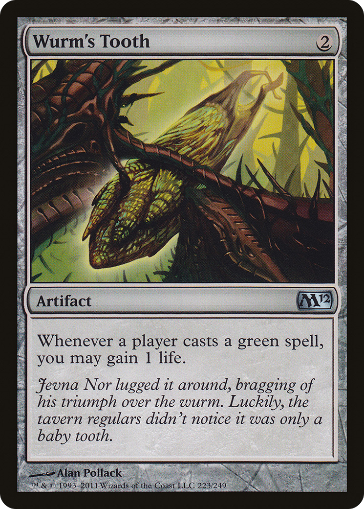 Wurm's Tooth [Magic 2012] Foil
