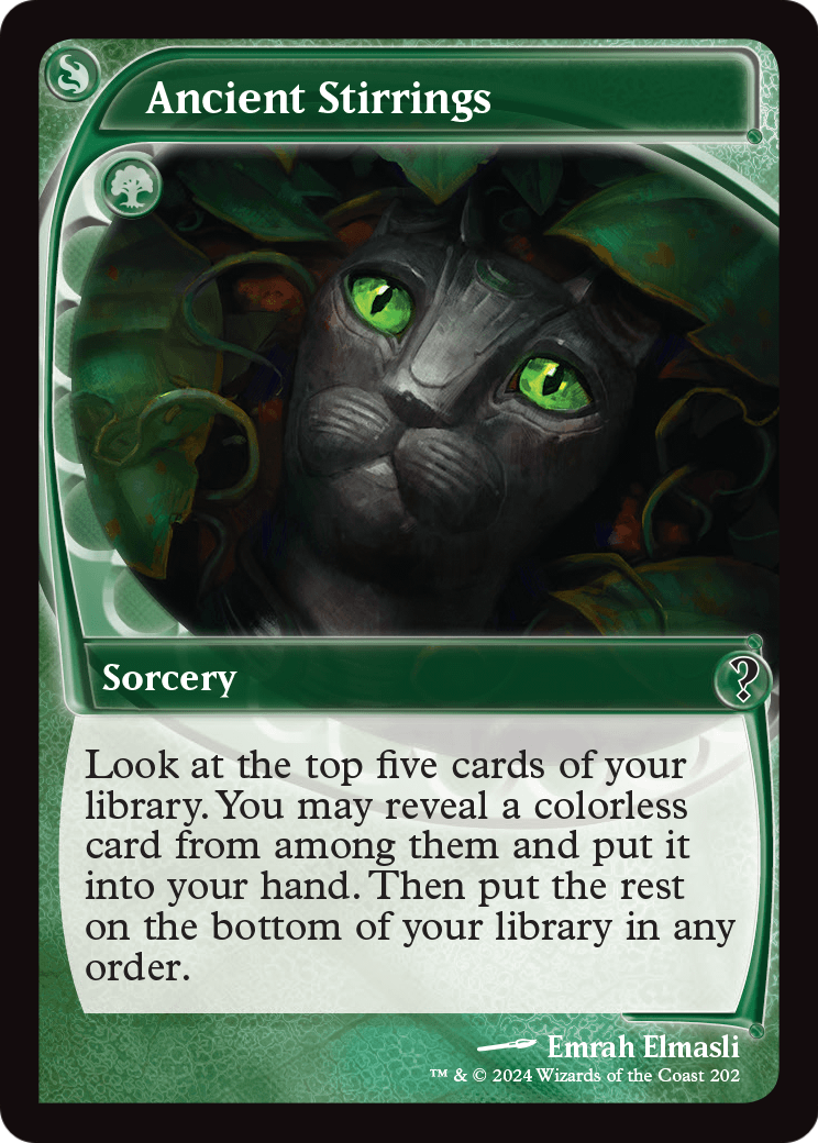 Ancient Stirrings (Future Sight) [Mystery Booster 2] Foil