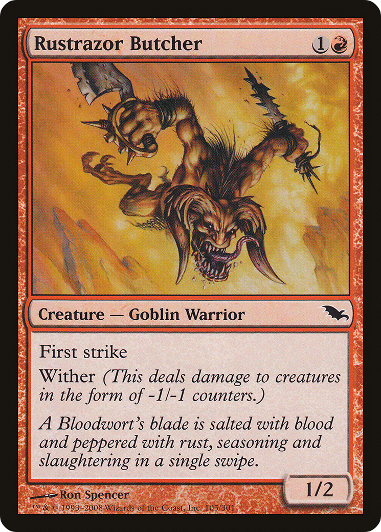 Rustrazor Butcher [Shadowmoor] Foil