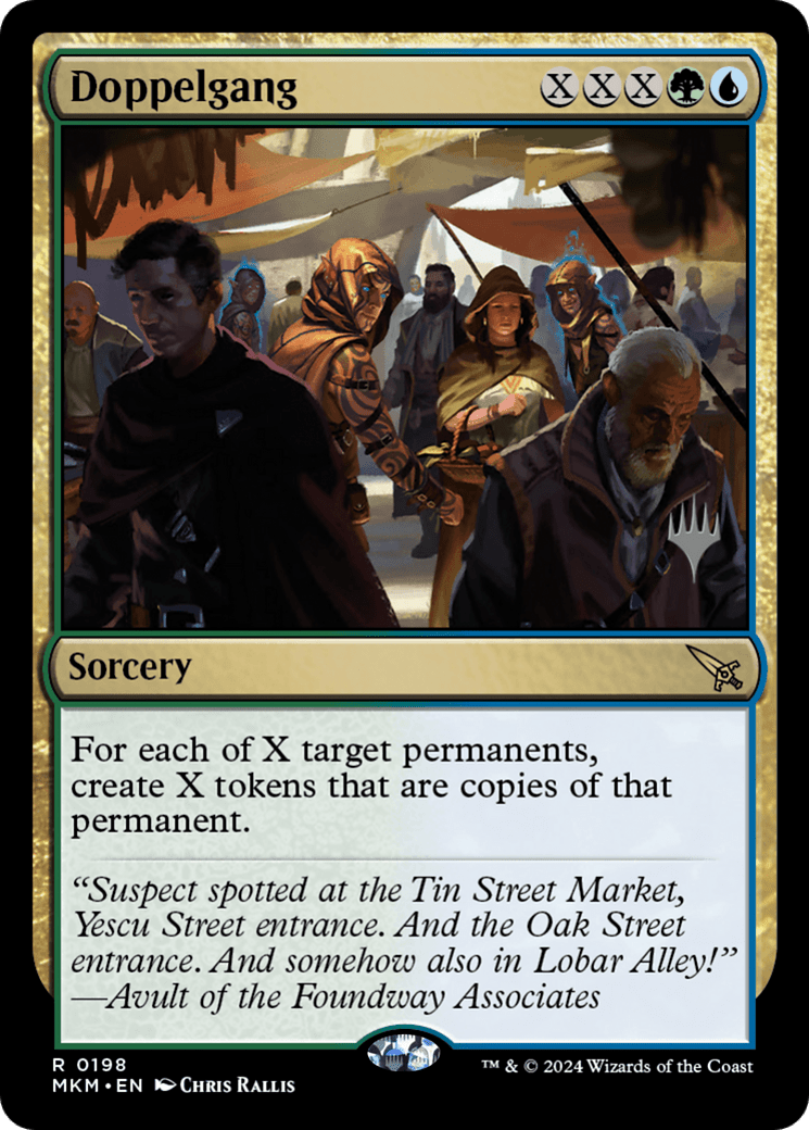 Doppelgang (Promo Pack) [Murders at Karlov Manor Promos] Foil
