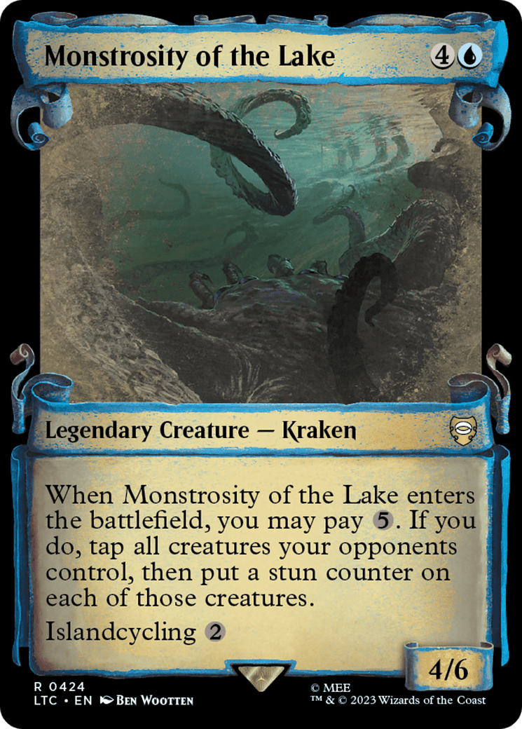 Monstrosity of the Lake [The Lord of the Rings: Tales of Middle-Earth Commander Showcase Scrolls] Foil