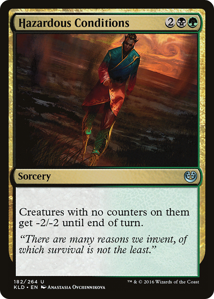 Hazardous Conditions [Kaladesh] Foil