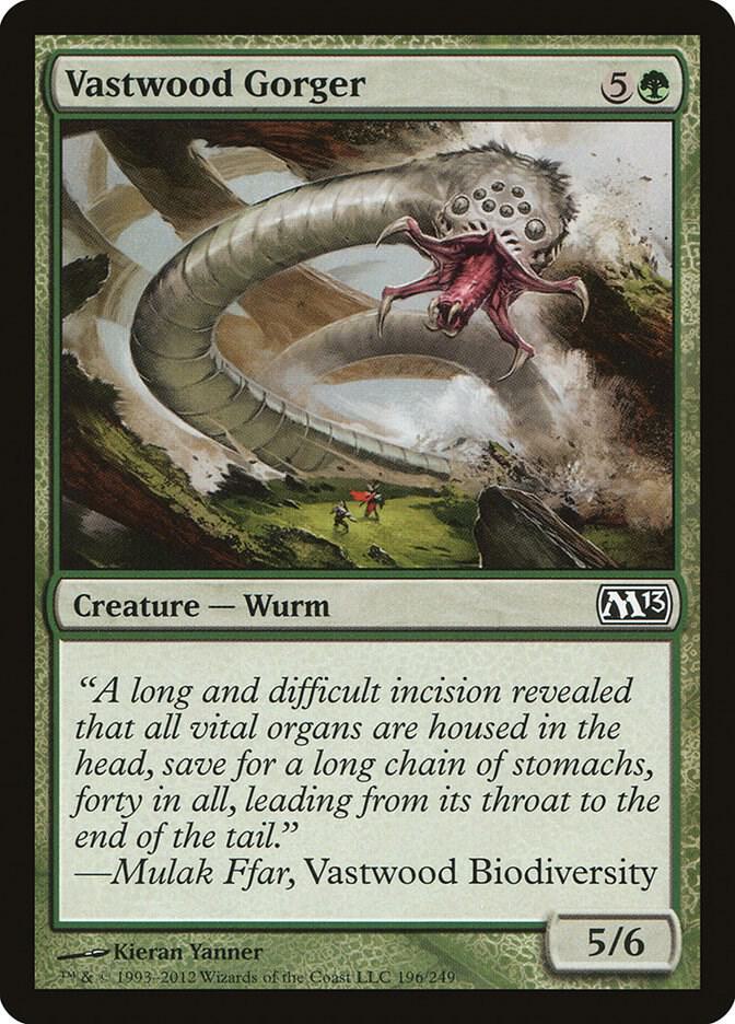 Vastwood Gorger 196/249 (Magic 2013 (M13)) 