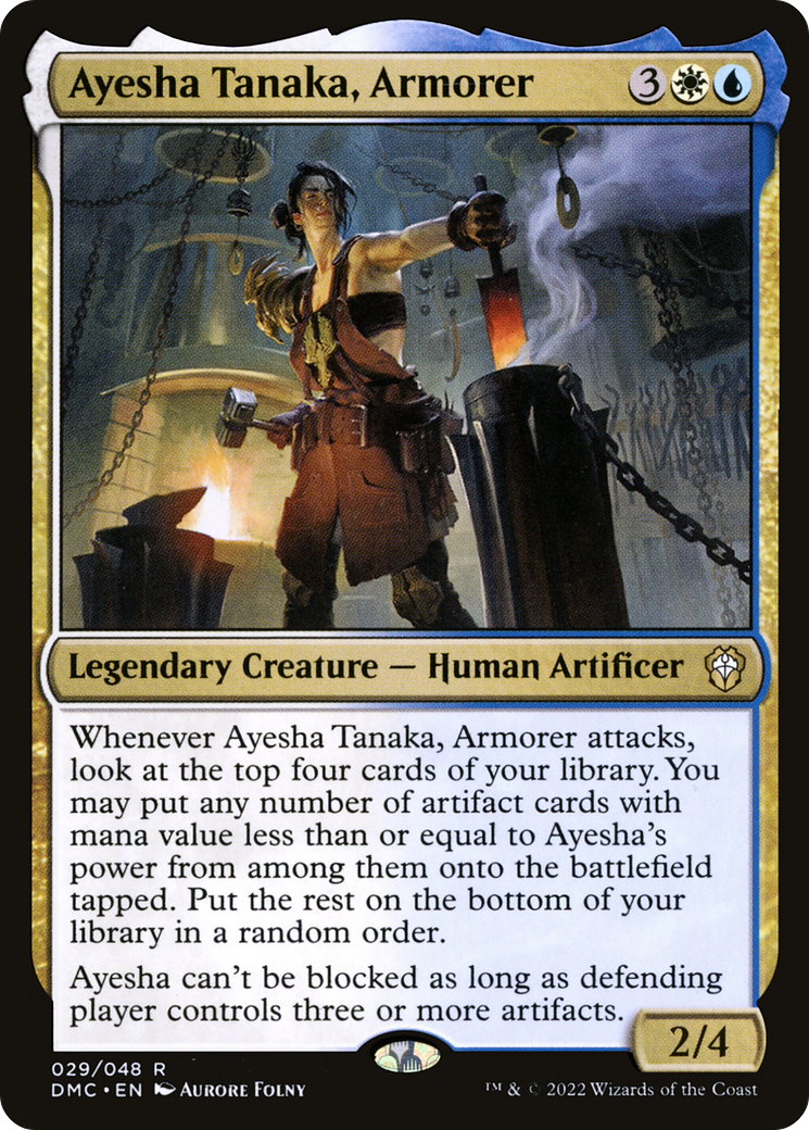 Ayesha Tanaka, Armorer [Dominaria United Commander] Foil