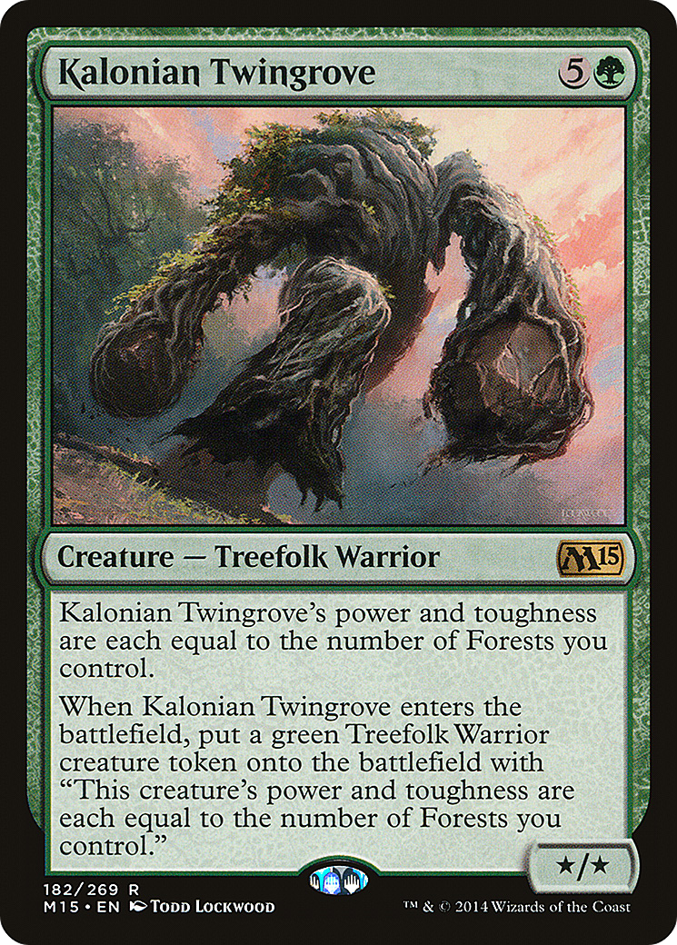 Kalonian Twingrove [Magic 2015] Foil
