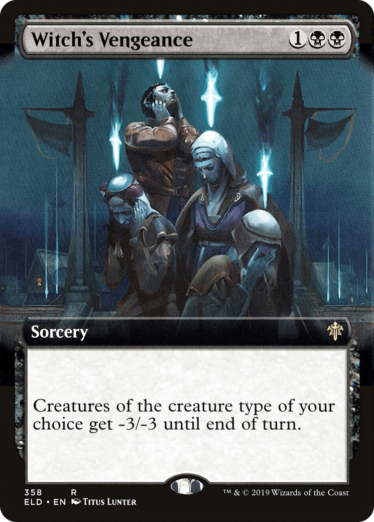 Witch's Vengeance (Extended Art) [Throne of Eldraine] Foil