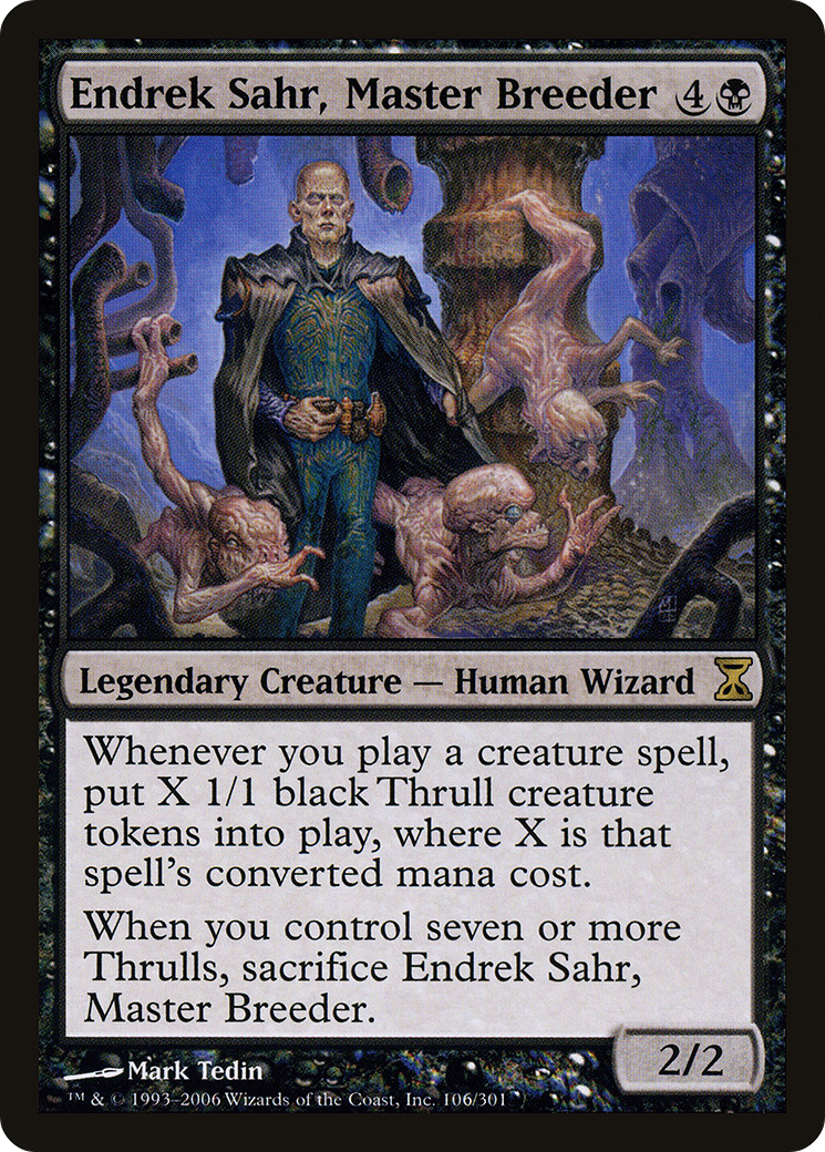 Endrek Sahr, Master Breeder [Time Spiral] Foil