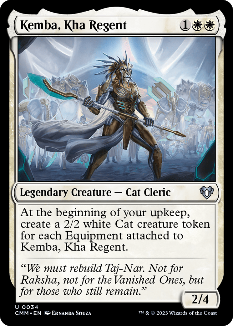 Kemba, Kha Regent [Commander Masters] Foil