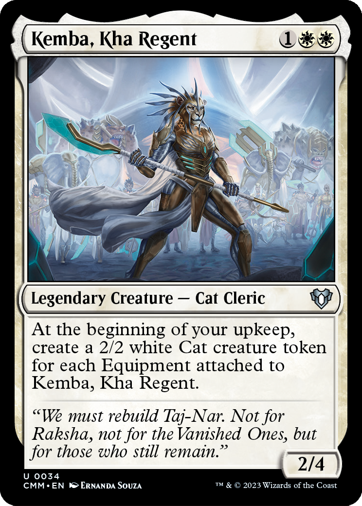 Kemba, Kha Regent [Commander Masters] Foil
