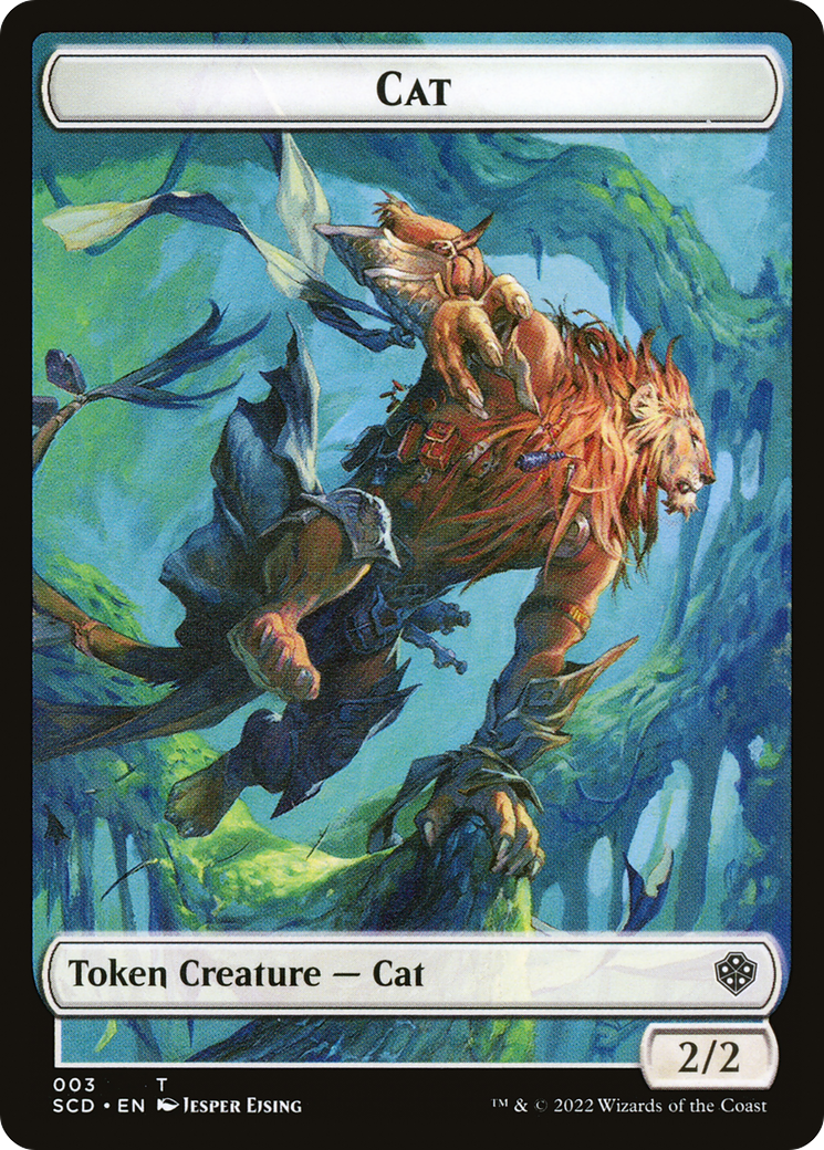 Cat (TSCD-003) - Starter Commander Deck Tokens Foil