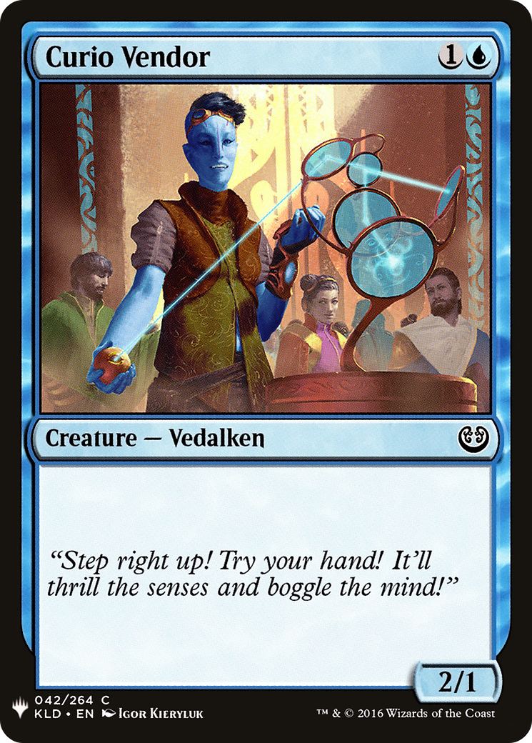 Curio Vendor |  (KLD-42) [The List]