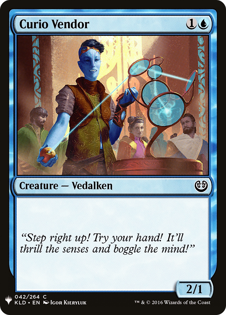 Curio Vendor |  (KLD-42) [The List]