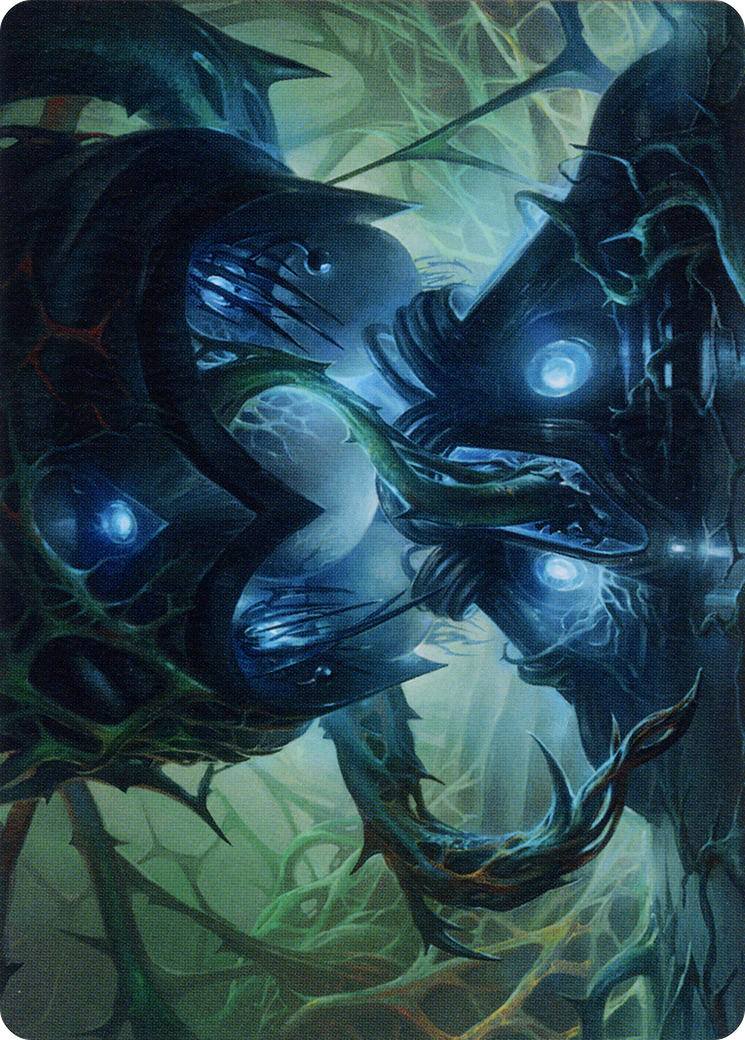 Expand the Sphere // Expand the Sphere (AONE-038) - Phyrexia: All Will Be One Art Series (Borderless) Foil