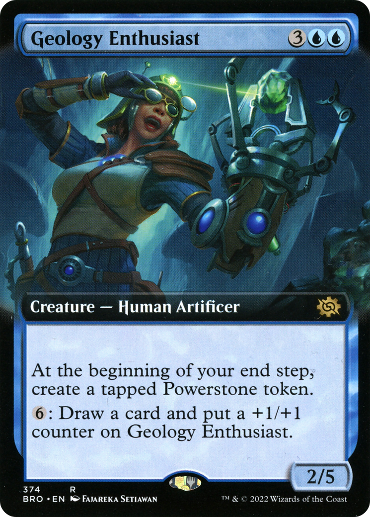 Geology Enthusiast (Extended Art) [The Brothers' War] Foil