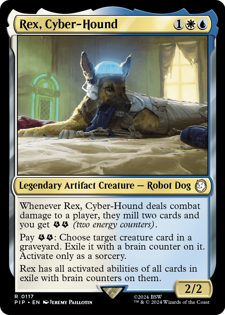 Rex, Cyber-Hound [Fallout] Foil
