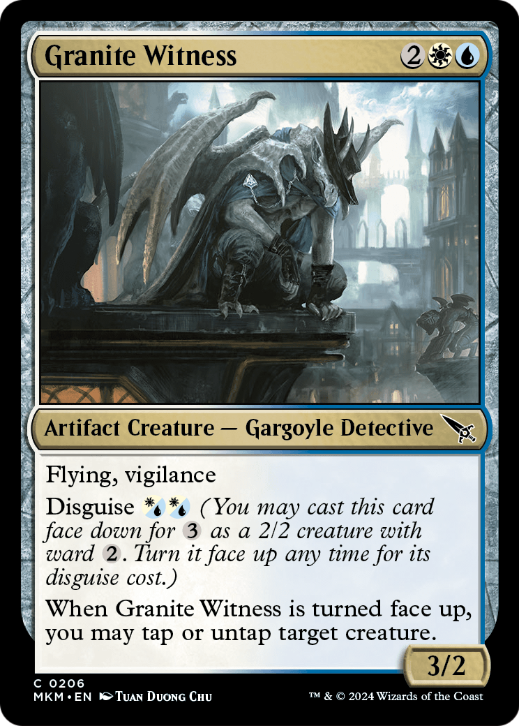 Granite Witness [Murders at Karlov Manor] Foil
