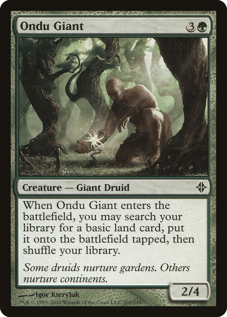 Ondu Giant [Rise of the Eldrazi] Foil