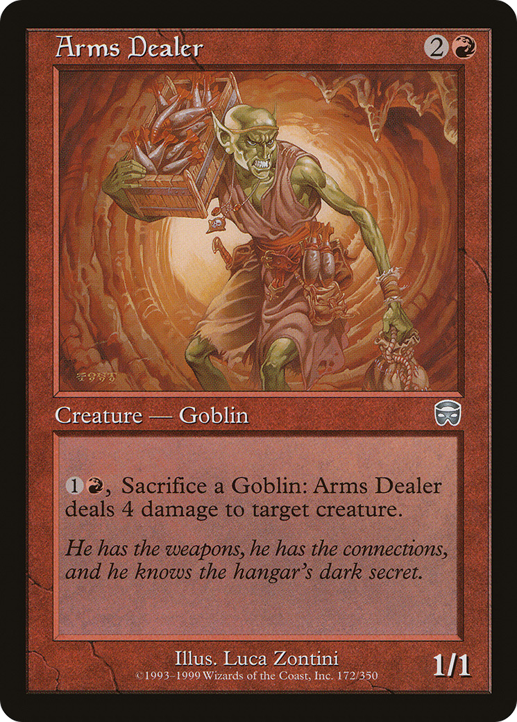 Arms Dealer [Mercadian Masques] Foil