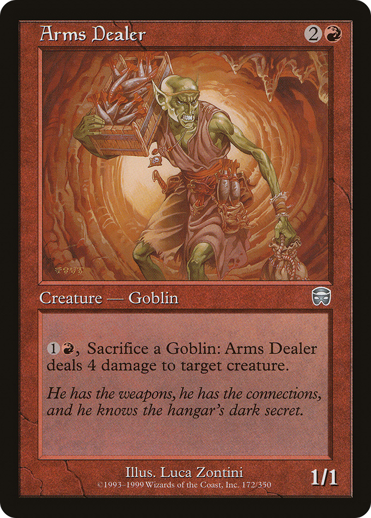 Arms Dealer [Mercadian Masques] Foil