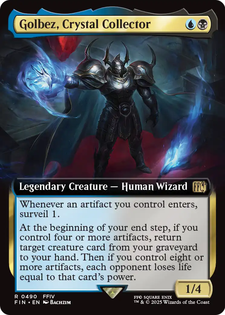 Golbez, Crystal Collector (Extended Art) (490) [FINAL FANTASY]  Foil