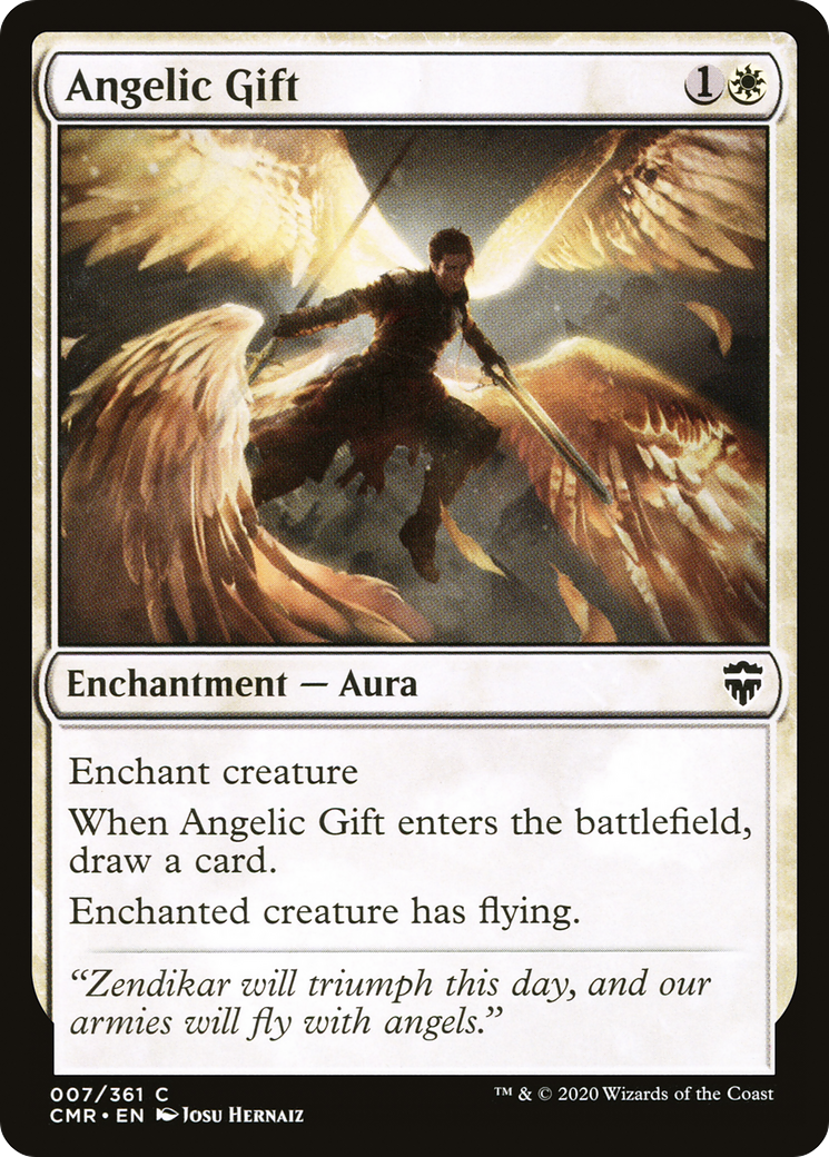 Angelic Gift [Commander Legends] Foil