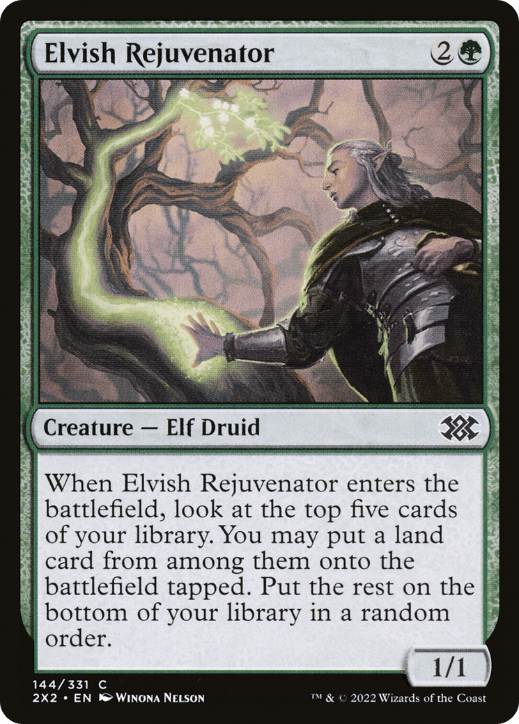 Elvish Rejuvenator [Double Masters 2022] Foil
