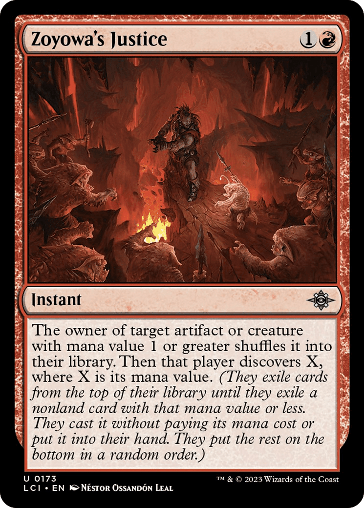 Zoyowa's Justice [The Lost Caverns of Ixalan] Foil