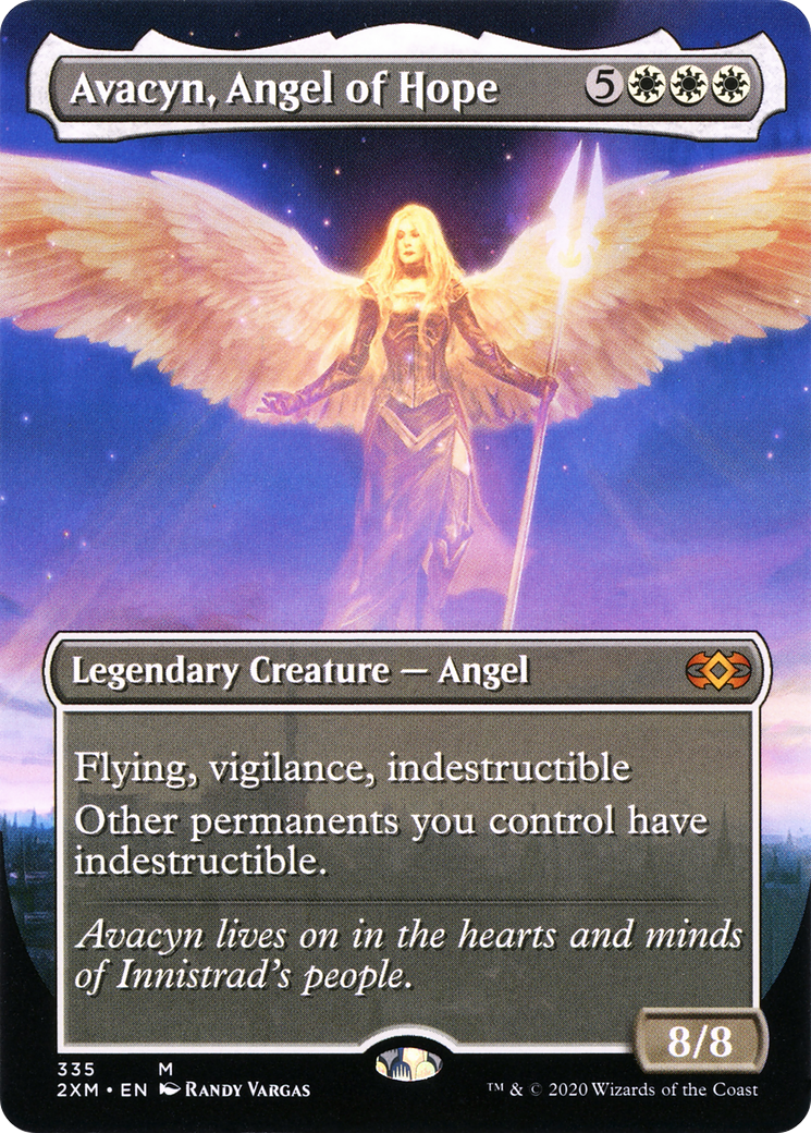 Avacyn, Angel of Hope (Toppers) [Double Masters] Foil