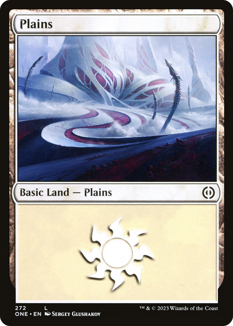 Plains (272) [Phyrexia: All Will Be One] Foil