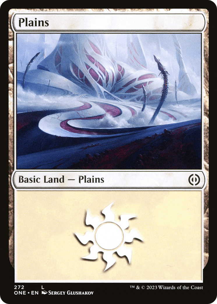 Plains (272) [Phyrexia: All Will Be One] Foil