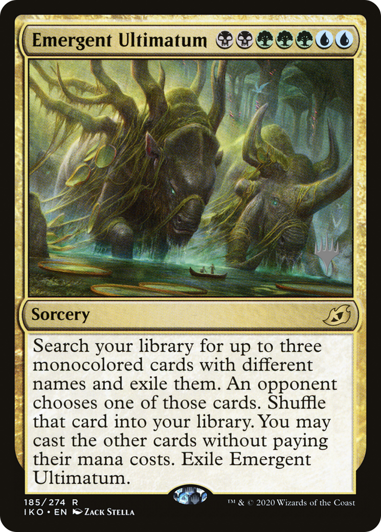 Emergent Ultimatum (Promo Pack) [Ikoria: Lair of Behemoths Promos] Foil
