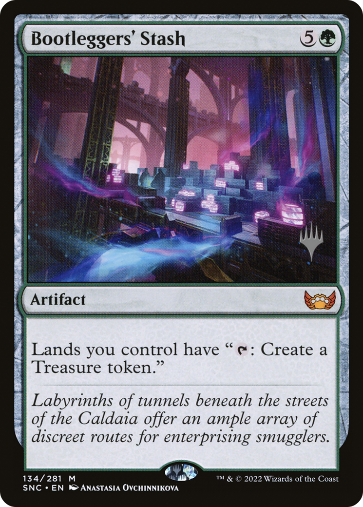 Bootleggers' Stash (Promo Pack) [Streets of New Capenna Promos] Foil