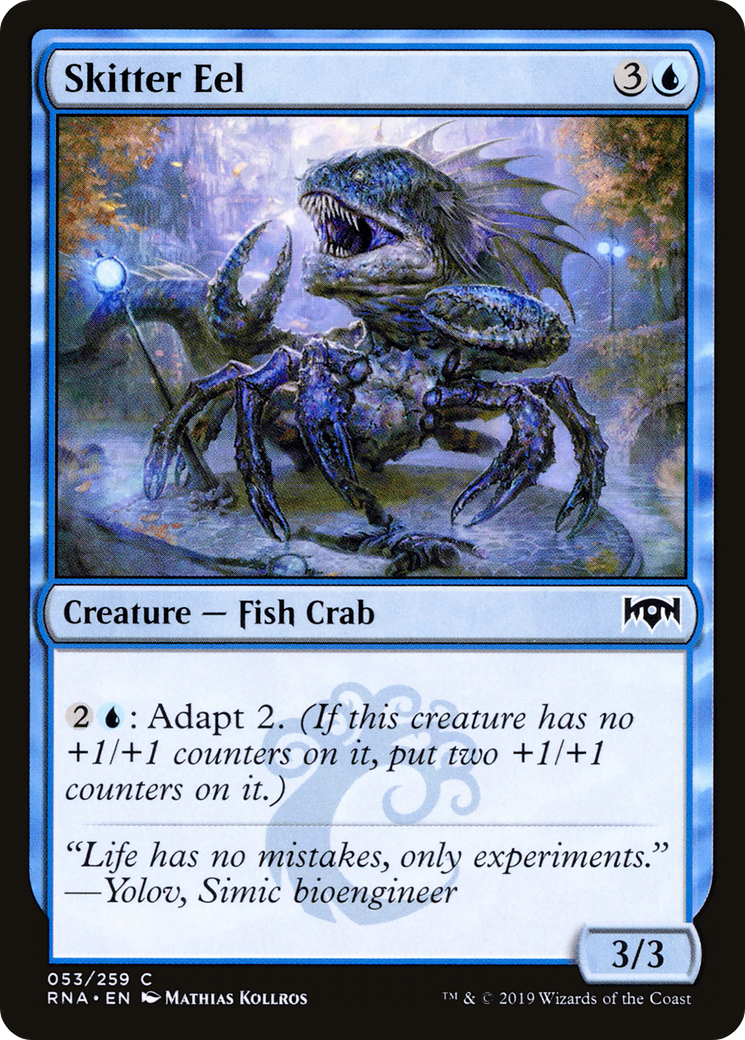 Skitter Eel [Ravnica Allegiance] Foil