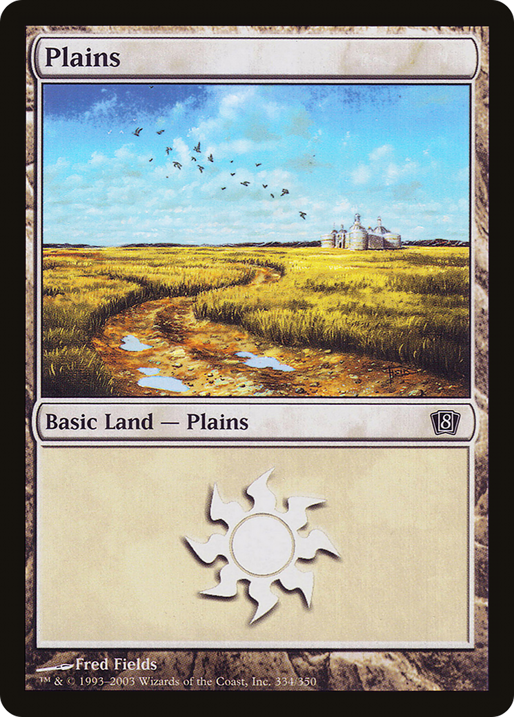 Plains (334) [Eighth Edition] Foil