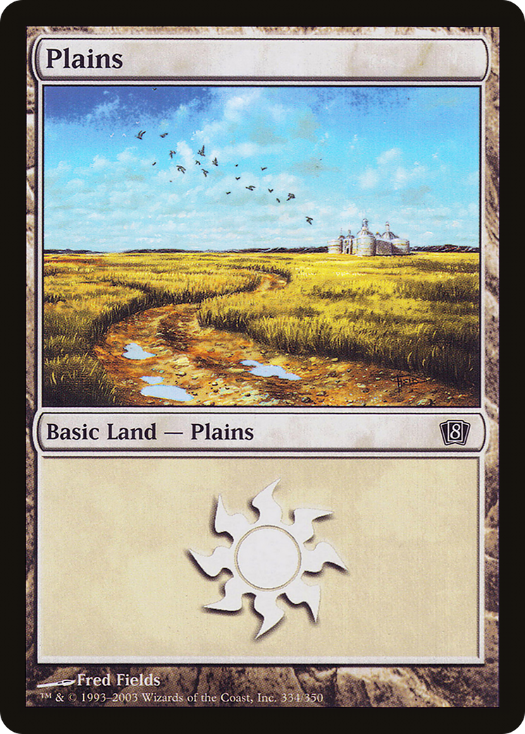 Plains (334) [Eighth Edition] Foil