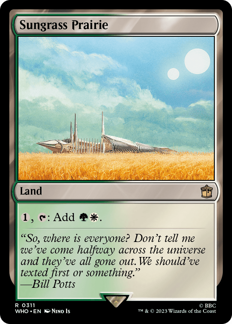 Sungrass Prairie [Doctor Who] Foil