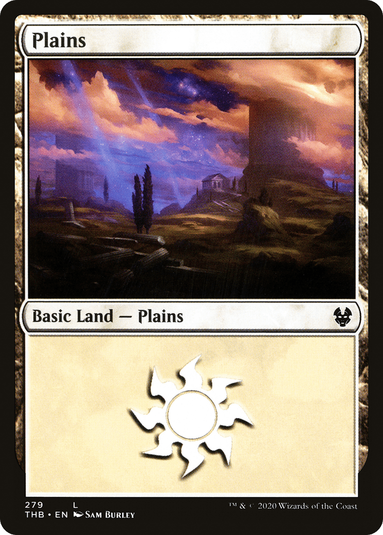 Plains (279) [Theros Beyond Death] Foil