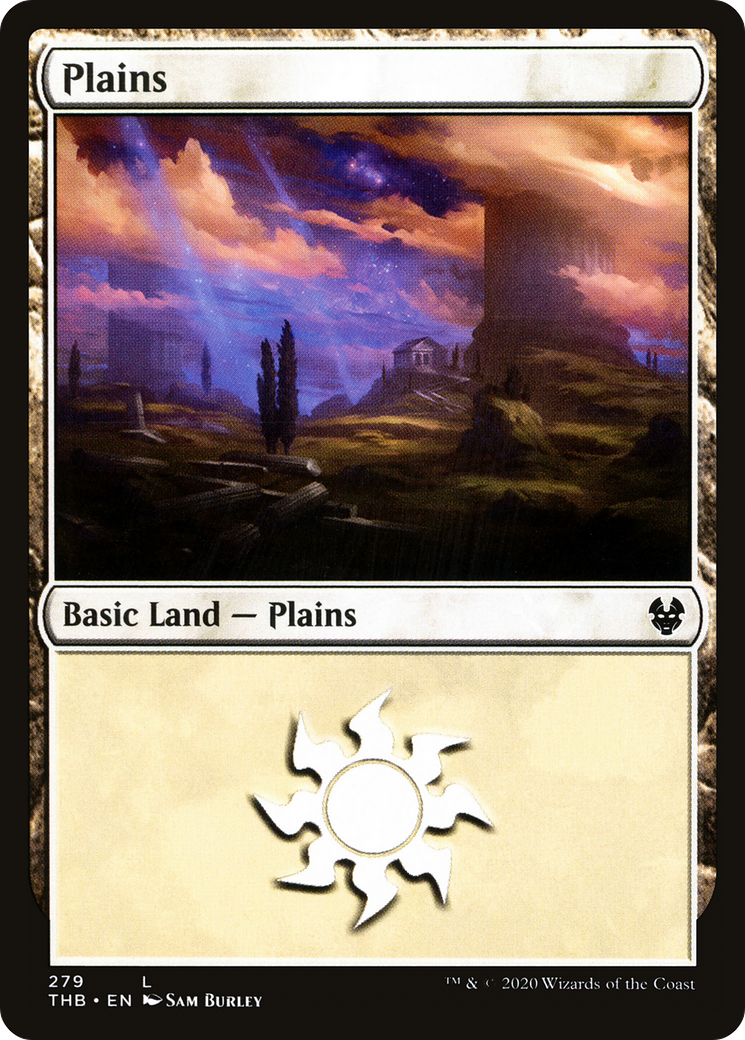 Plains (279) [Theros Beyond Death] Foil