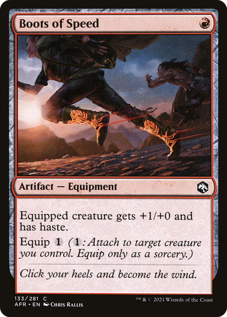 Boots of Speed [Dungeons & Dragons: Adventures in the Forgotten Realms] Foil
