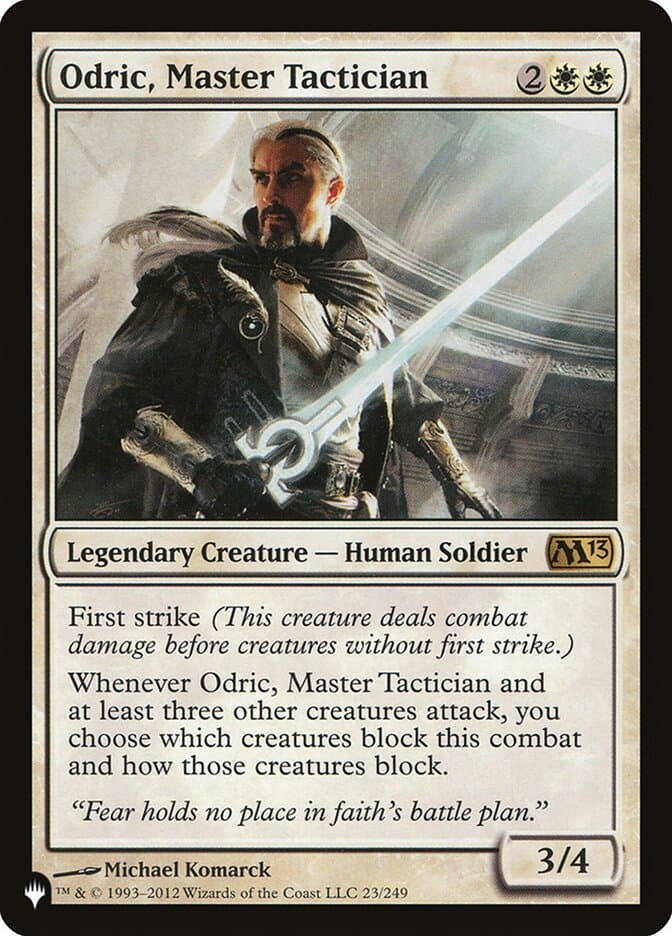 Odric, Master Tactician |  (M13-23) [The List]