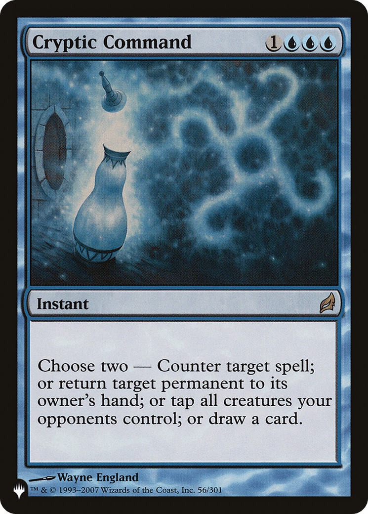 Cryptic Command |  (LRW-56) [The List]